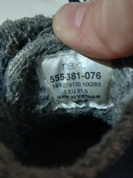 Zimné topánky next 21,5, next,21