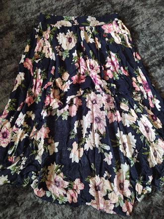 Asimetricka sukňa, s