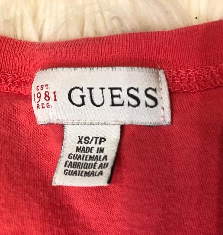 Guess tričko, guess,xs