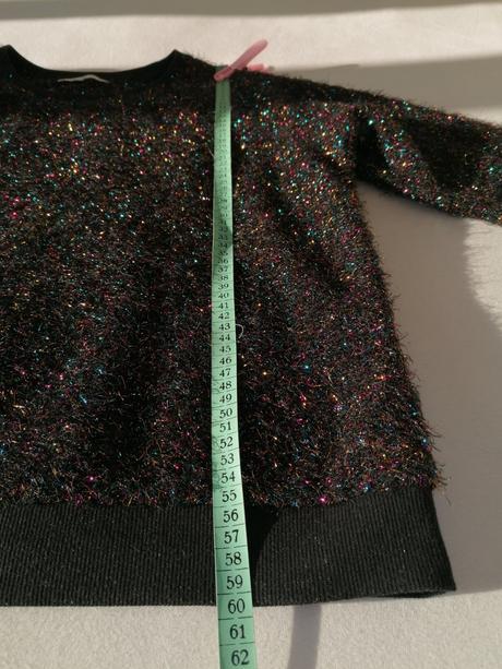 Sveter farebné trblietanie, clockhouse,xl