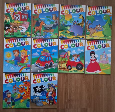 Omaľovánky a5 (10 ks),