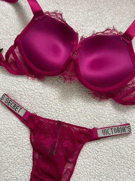 Vs set podprsenka 75c + brazislke nohavičky, victoria's secret,75c
