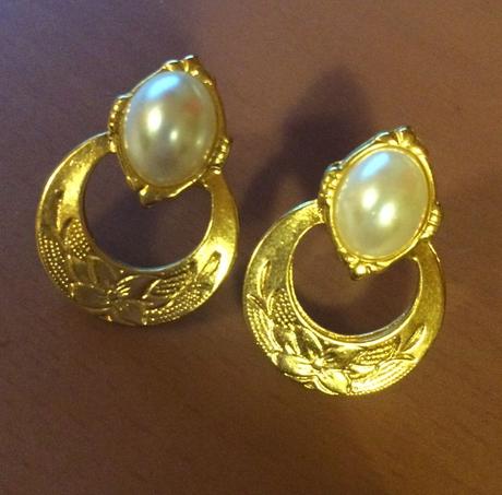 Vintage náušnice, 