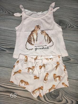 Balík oblečenia pre dievčatko veľkosť 68, 68–80