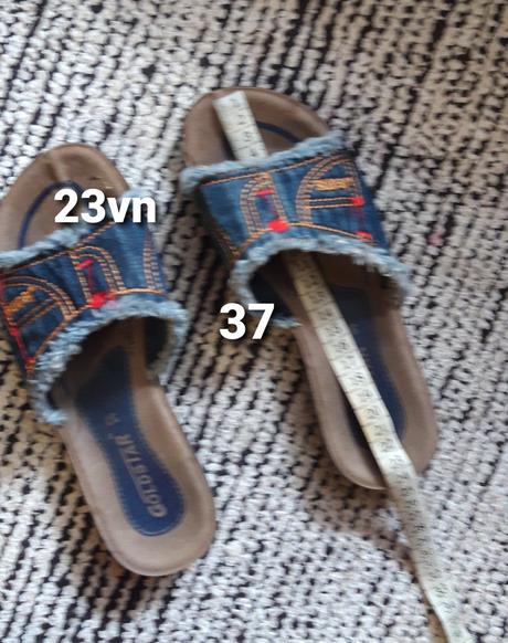 Riflove šlapky 37 goldstar, 37