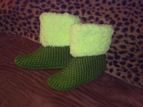 Háčkované papučky 13, 37