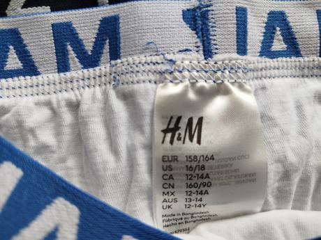 Slipy, h&m,158