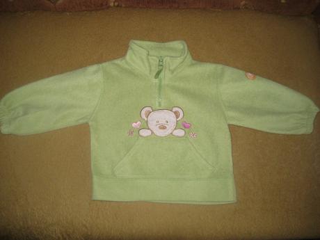 Flísová mikinka, 9 - 12 mes., timbuktoo,74