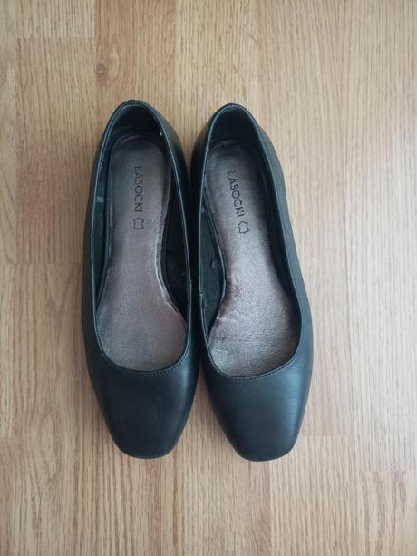 Balerínky, poltopánky, lasocki,36