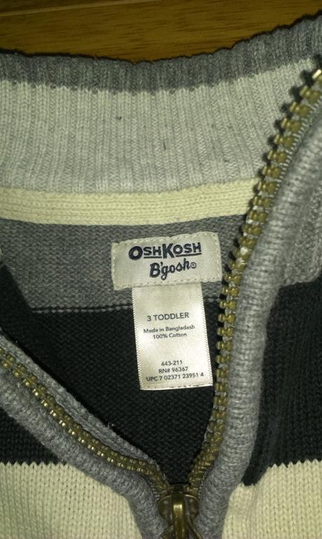 Chlapcensky sveter, oshkosh,98