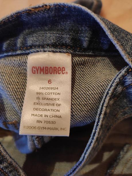 Rifľové šaty, gymboree,116