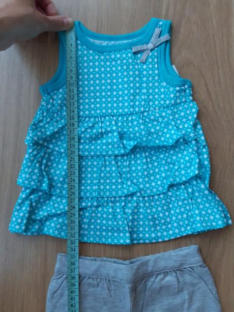 Tielkový top + kraťasy carter's, carter's,74