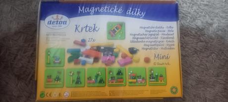 Magnetická skladačka krtko, 