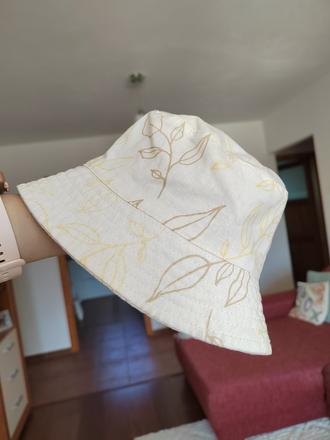 Letný klobúk reserved - krémový v.92-98, reserved,92