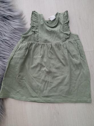 Dievčenské šaty h&m (74), h&m,74