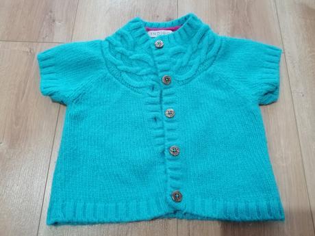 Pekný svetrík indigo, marks & spencer,98