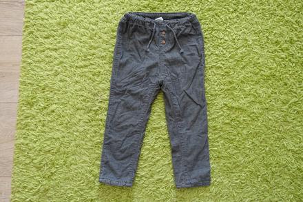 Nohavice podteplené, h&m,104