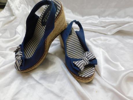 Pekne latkove sandalky/espadrilky, 37