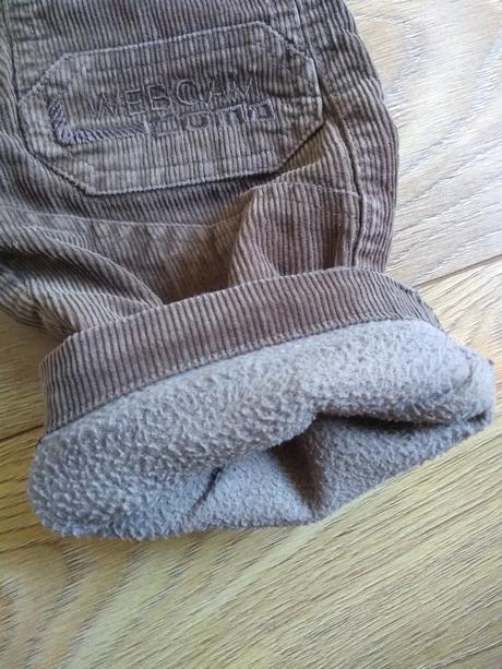 Menzestrove nohavice podšite - 92-98, 98