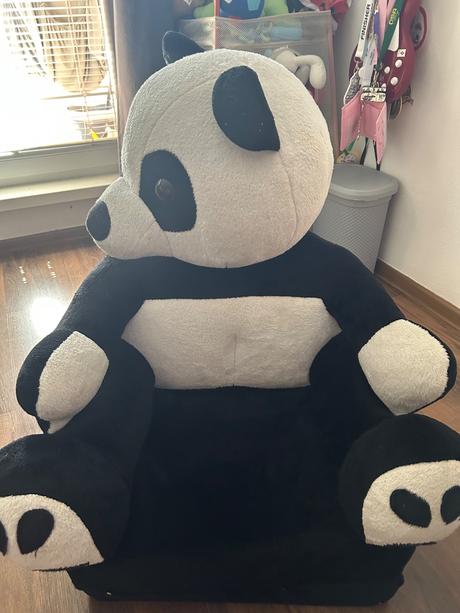 Detské rozkladacie kresielko panda, 