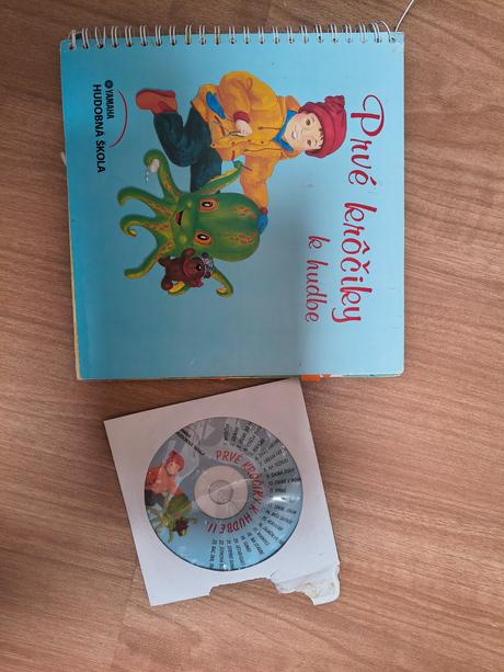 Montessori,yamaha,prvé krôčky k hudbe + cd, 