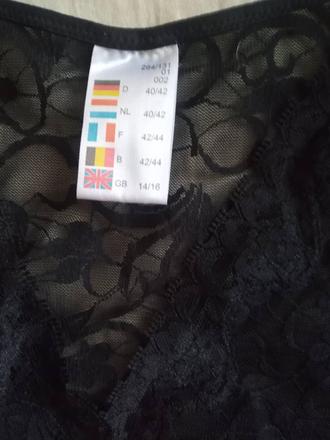 Spodnička s čipkovanou vrchnou časťou, 40