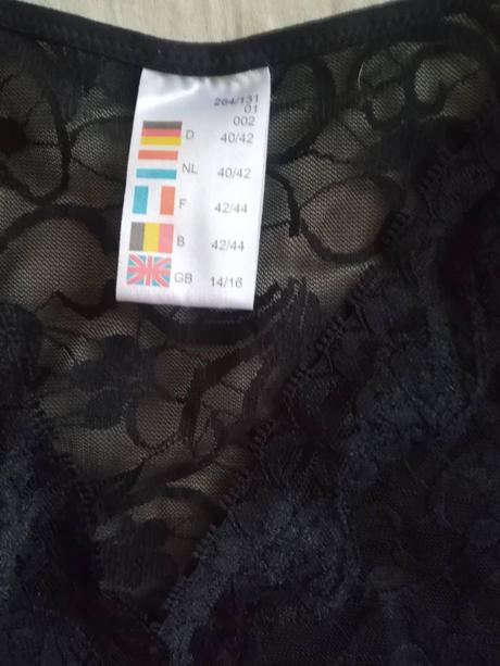 Spodnička s čipkovanou vrchnou časťou, 40