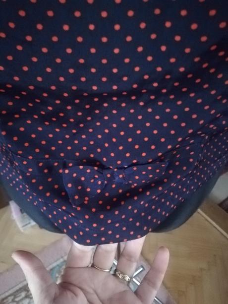 Bodkovaná blúzka, vero moda,m