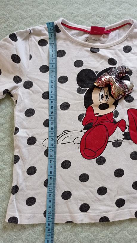 Tričko minnie guličky, disney,110
