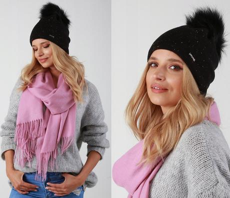 Dámska čiapka p8 mix farieb, 