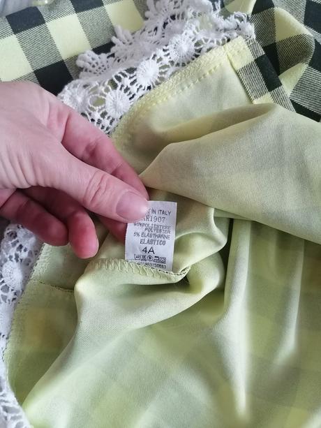 Košieľka s krajkou - 104, 104