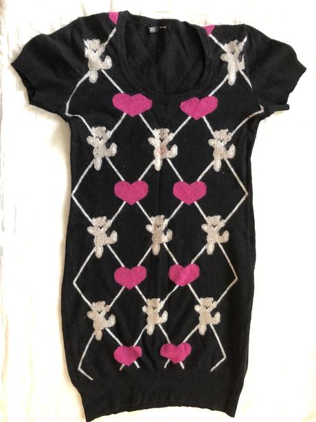 Úpletové šaty, 158