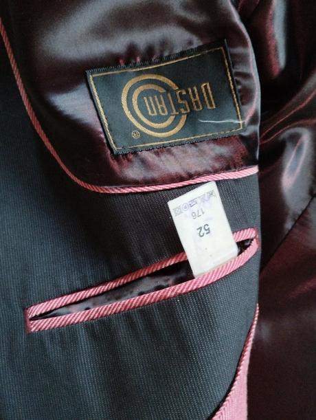 Štýlový pánsky oblek tmavý 182, 182