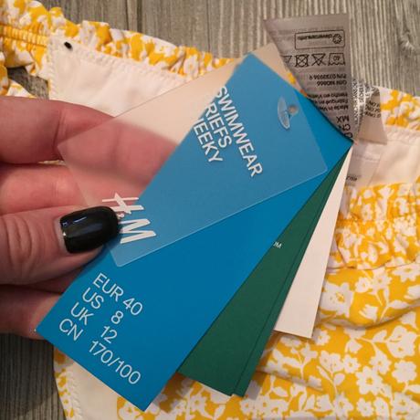 Spodny diel bikini 40, h&m,40