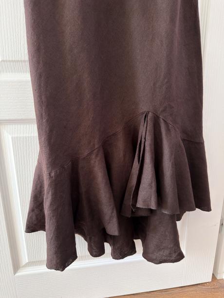 Ľanové šaty per una boho štýl, marks & spencer,xxl