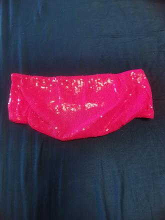 Podprsenka nevystuzena ruzova, xs