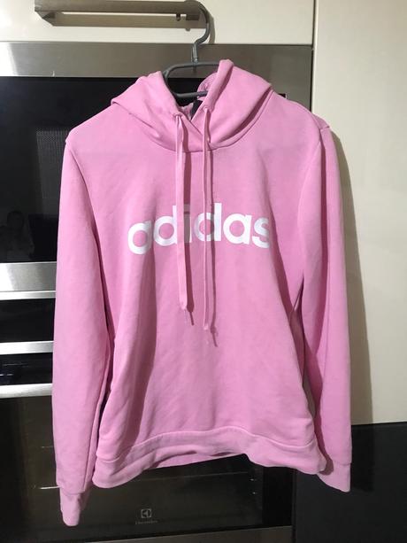 Adidas originál ružová mikina s kapucňou, adidas,s