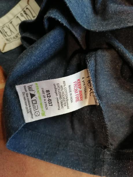 6x tričko 110/116, 110