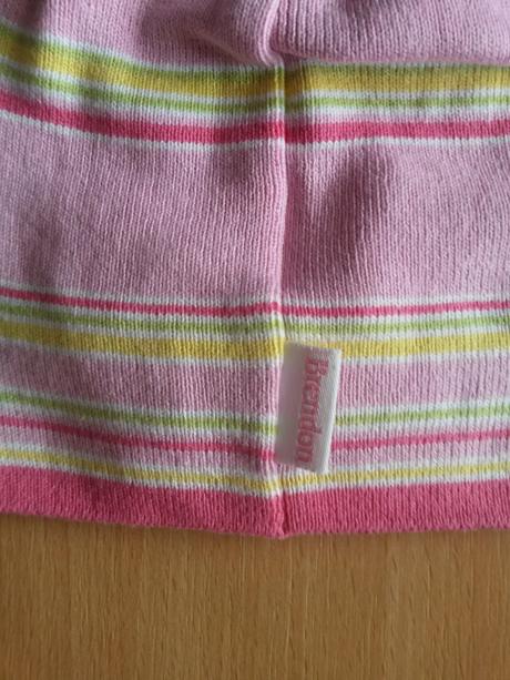 Prúžkova brendon čiapka s kvietkom, brendon,92