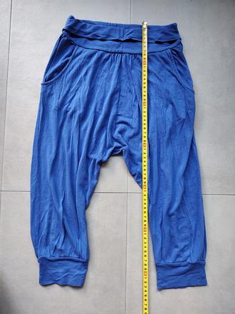 Teplákové nasrávačky baggy tenké, h&m,140