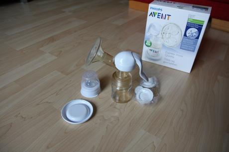Manuálna odsávačka materského mlieka avent, 