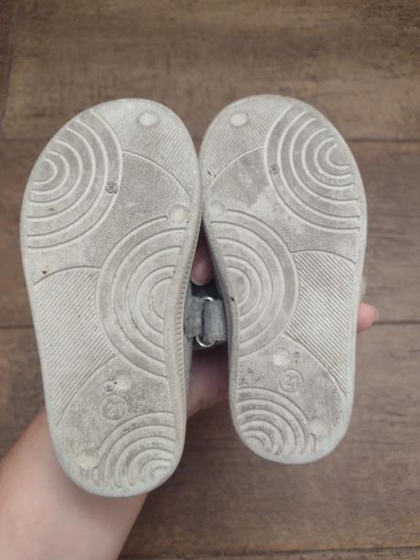 Dievčenské látkové sandálky, číslo 21, 21