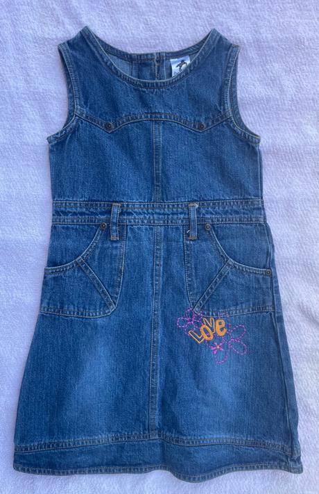 Jeansové šaty, palomino,110