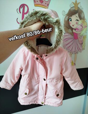 Štýlová bundička na zimu 80/86, 86