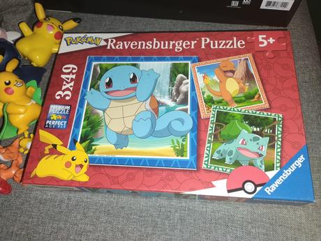Pokémon stavebnica + figúrky +puzzle, 