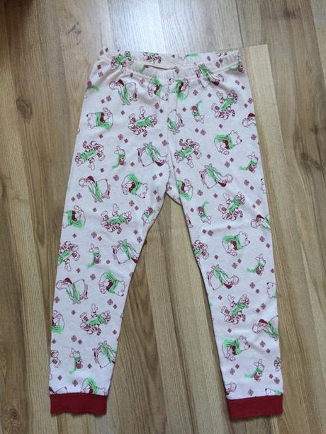 Vianocne pyzamo macko pu, c.110/116, disney,110