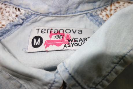 Blúzka s krajkou, terranova,m