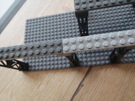 Piliere 8ks stavebné kocky stavebnica,