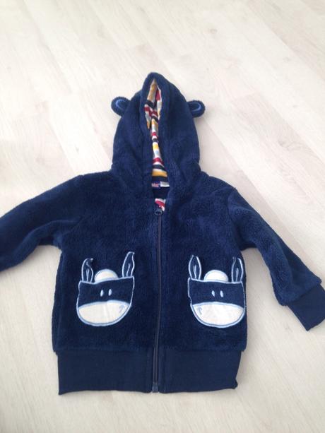 Teplucka mikina s uskami, lupilu,68