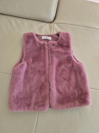 Huňatá vesta h&m 134/140, h&m,140